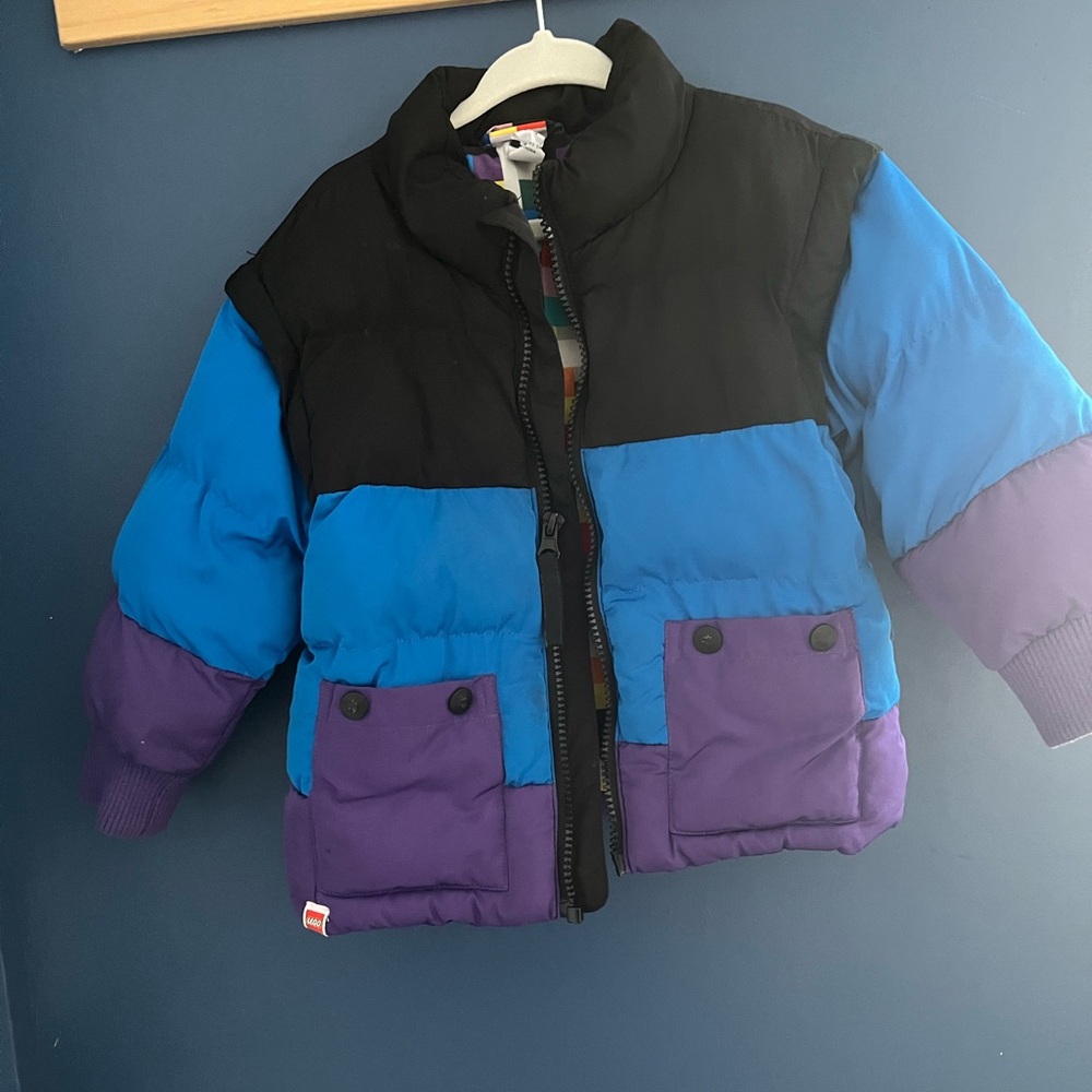 LEGO REVERSIBLE 2T TODDLER PUFFER JACKET